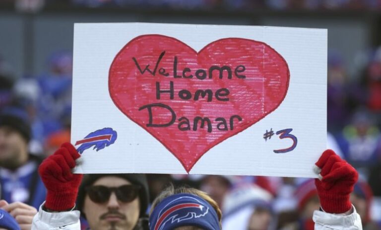 Damar Hamlin In Attendance For Bills-Bengals Playoff Game Since Suffering Cardiac Arrest